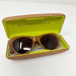 Selima Sun® for J.Crew Sophia sunglasses / ONE SIZE / BRONZED BEIGE - WOMENS